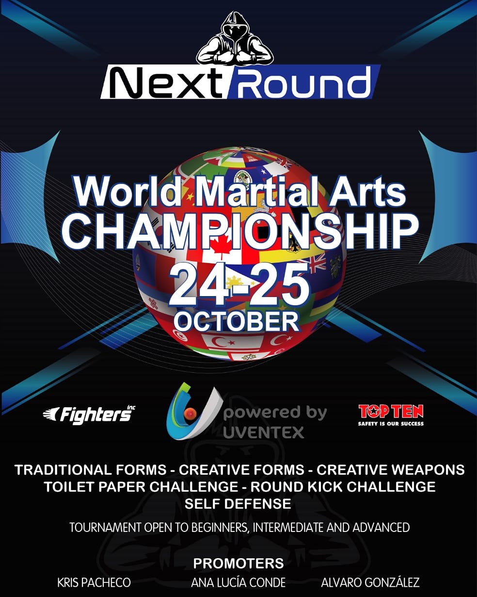 World martial arts championship October 24th and 25th, 2020 DKS